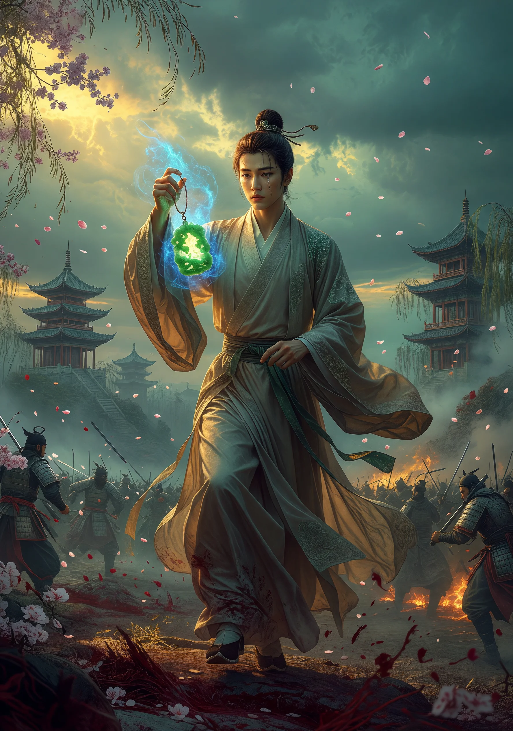 玉碎江湖·花落有声