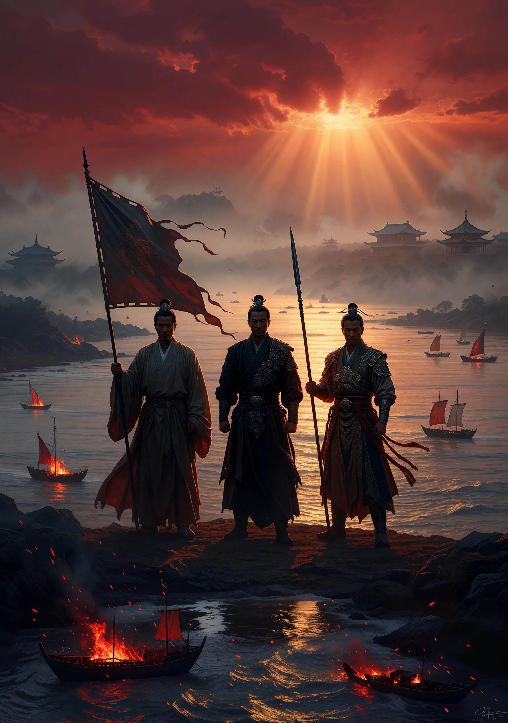 龍は野に伏し、星は天に散る